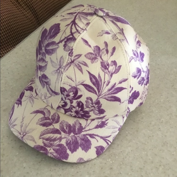 gucci floral hat